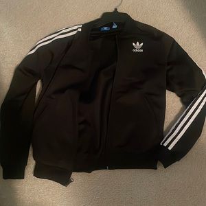 Adidas zip up bomber jacket